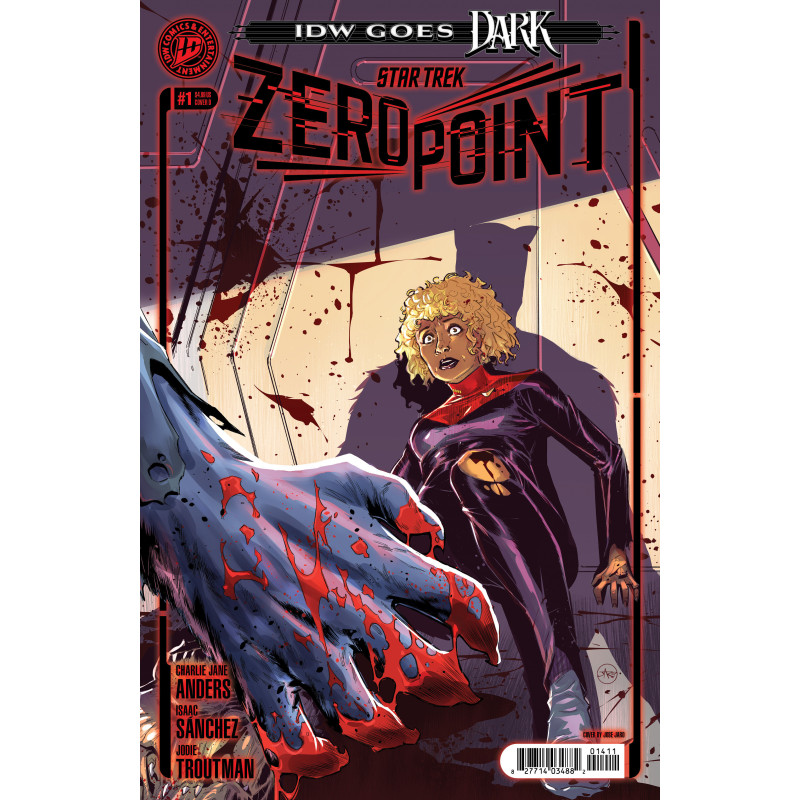 STAR TREK: ZERO POINT 1 VARIANT D (JARO IDW GOES DARK VARIANT)