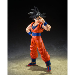 SON GOKU KIND HEARTED SAIYAN DRAGON BALL Z FIGURINE S H FIGUARTS 14 CM