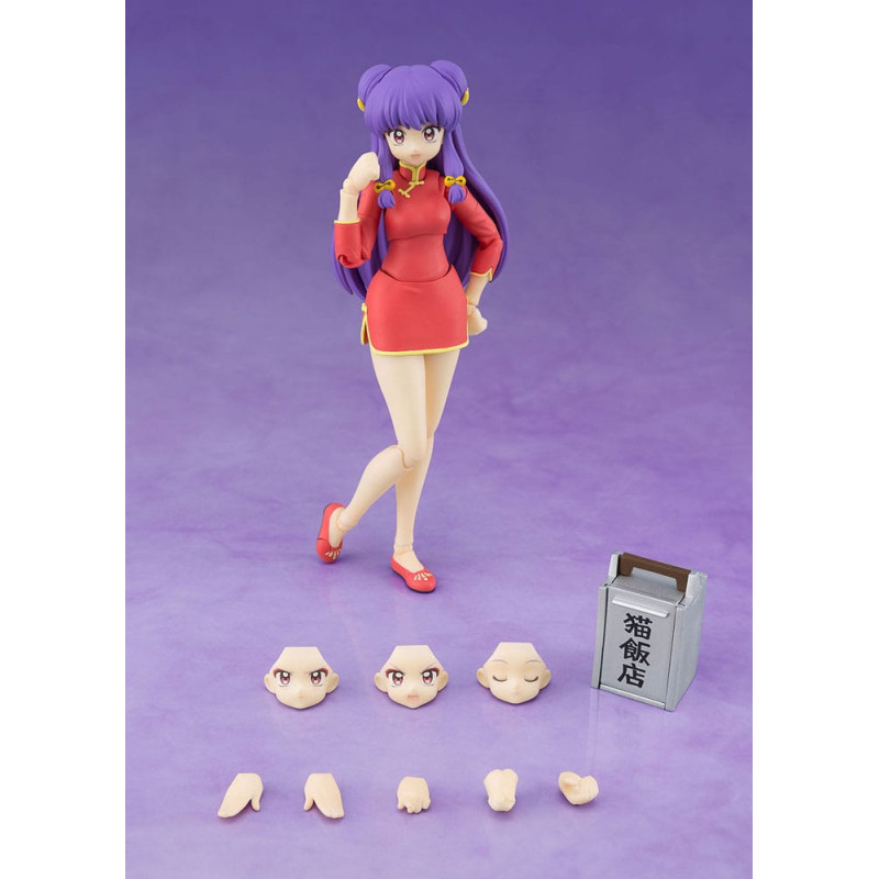 SHAMPOO RANMA 1 2 S H FIGUARTS FIGURINE 13 CM