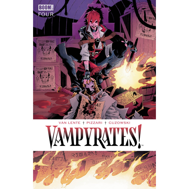 VAMPYRATES! 4 A MAIN (DRESSED, PIZZARI)