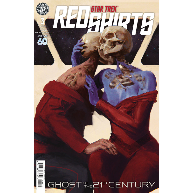 STAR TREK: RED SHIRTS--GHOST OF THE 21ST CENTURY 3 COVER A (SHEHAN)