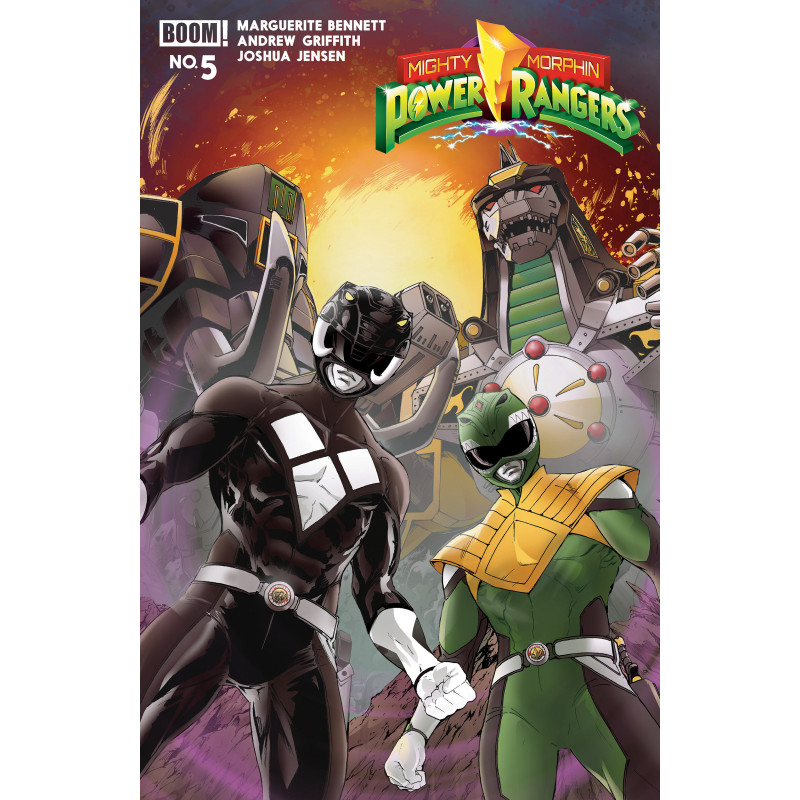 MIGHTY MORPHIN POWER RANGERS (2026) 5 B VARIANT (DRESSED, GRIFFITH)