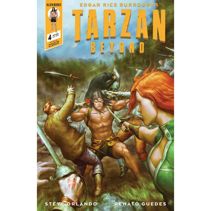 TARZAN BEYOND 4 COVER A (ALESSIO)