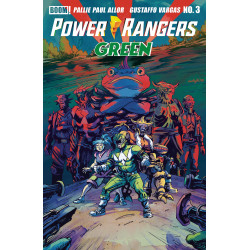 POWER RANGERS GREEN 3 B VARIANT (DRESSED, VARGAS)