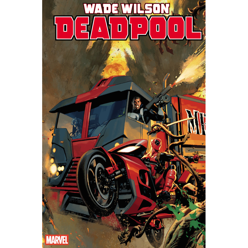 WADE WILSON: DEADPOOL 9 JOSEMARIA CASANOVAS 4-PART CONNECTING VARIANT BG