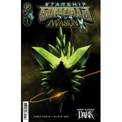 STARSHIP GODZILLA: INVASION X KAI-SEI ERA 1 VARIANT C (FULLERTON IDW GOES DARK VARIANT)