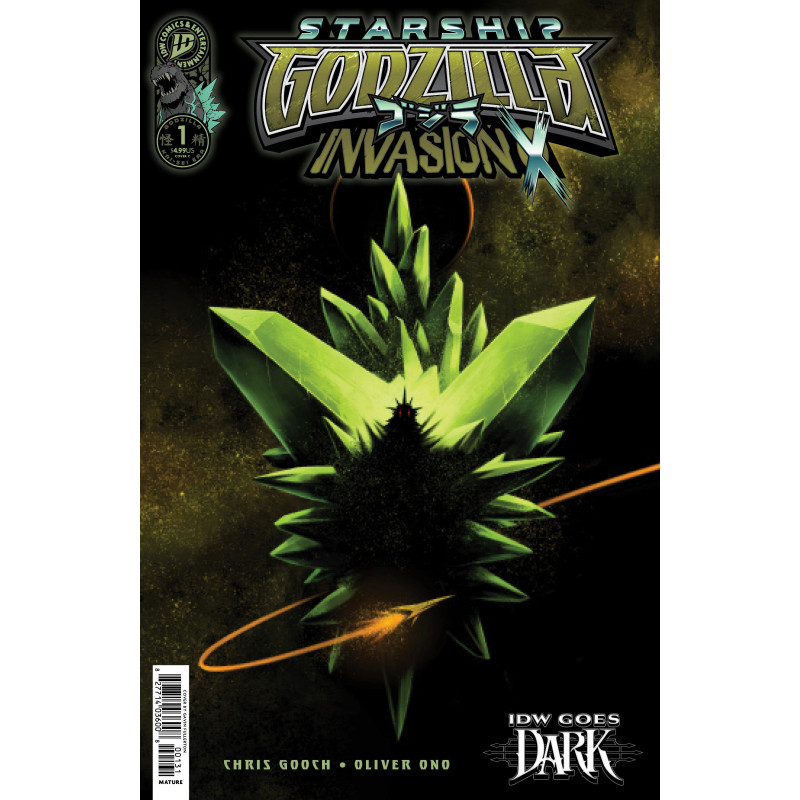 STARSHIP GODZILLA: INVASION X KAI-SEI ERA 1 VARIANT C (FULLERTON IDW GOES DARK VARIANT)