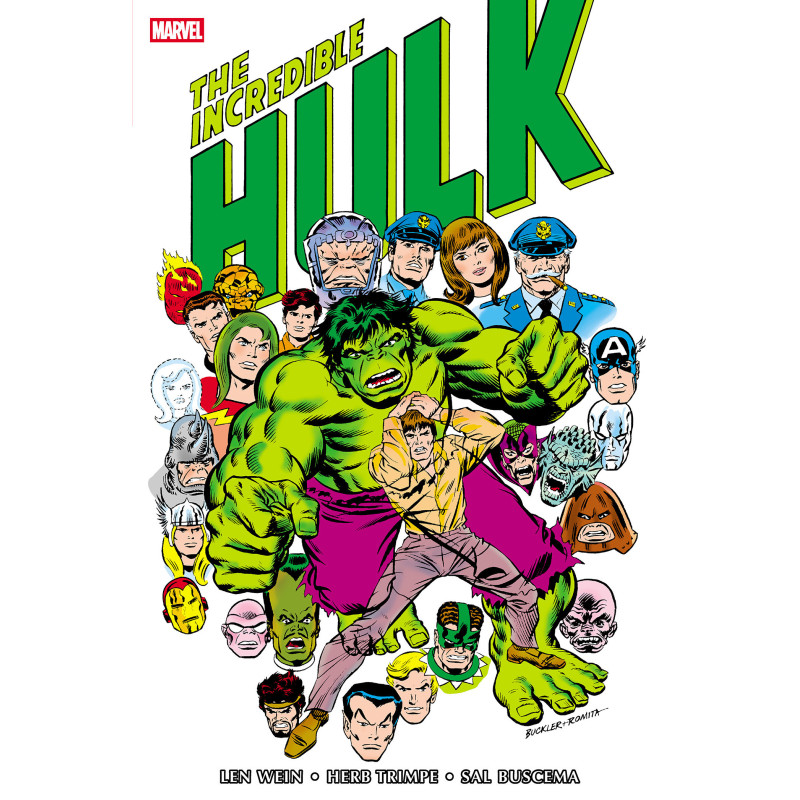 THE INCREDIBLE HULK OMNIBUS VOL. 4 RICH BUCKLER COVER