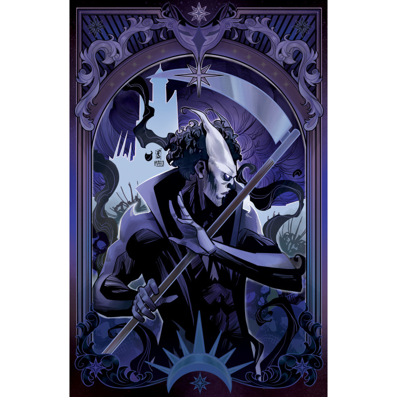 VALIANT BEYOND: TALES OF THE SHADOWMAN FINALE--DARQUE LEGACY VARIANT B (SABBATINI FULL ART TAROT VARIANT)