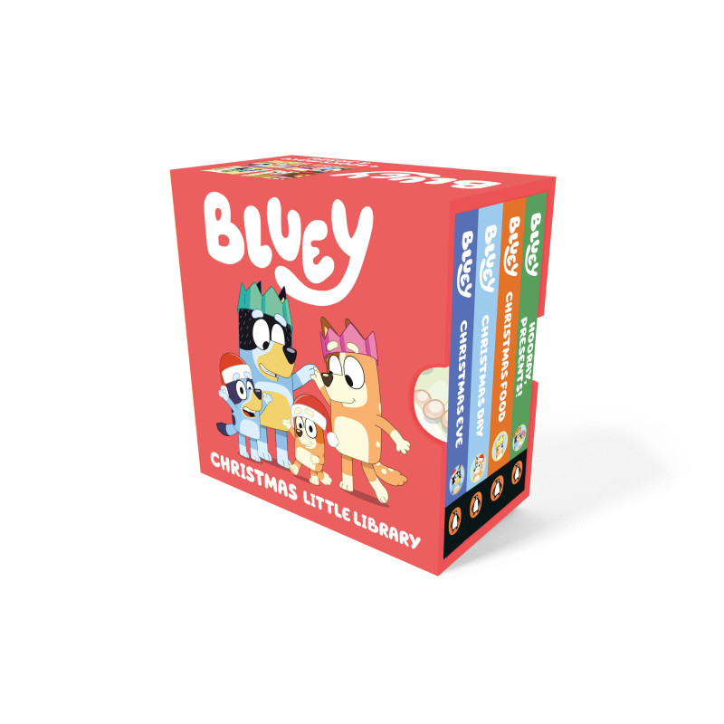 BLUEY: CHRISTMAS LITTLE LIBRARY 4-BOOK BOX SET