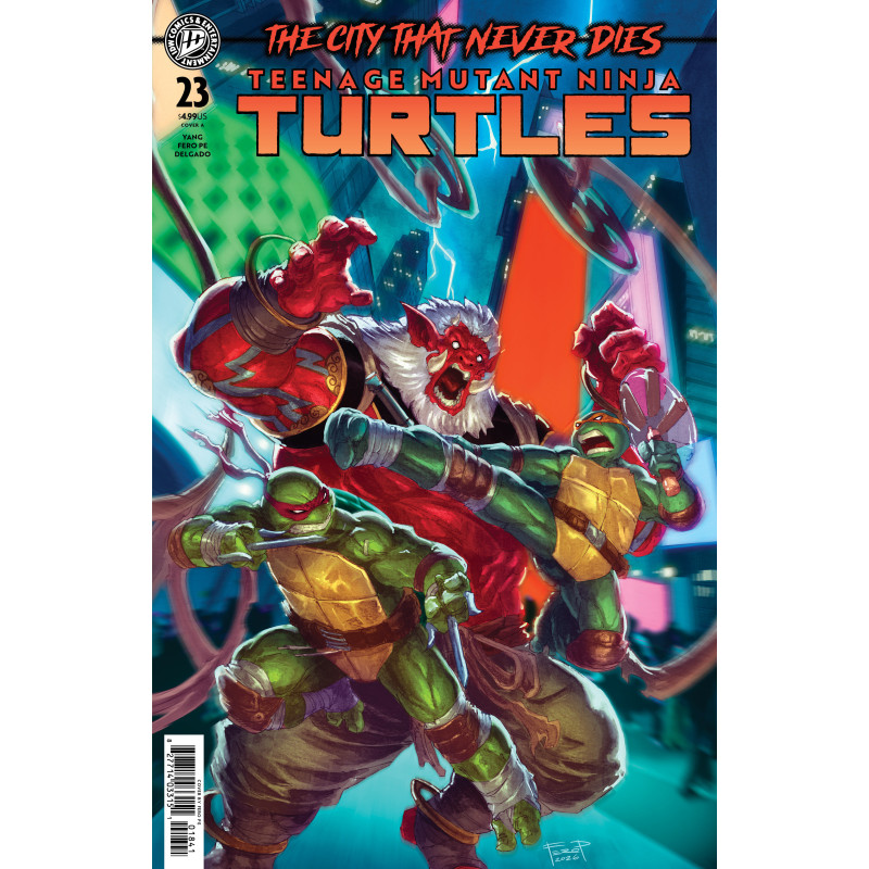 TEENAGE MUTANT NINJA TURTLES 23 COVER A (PE)