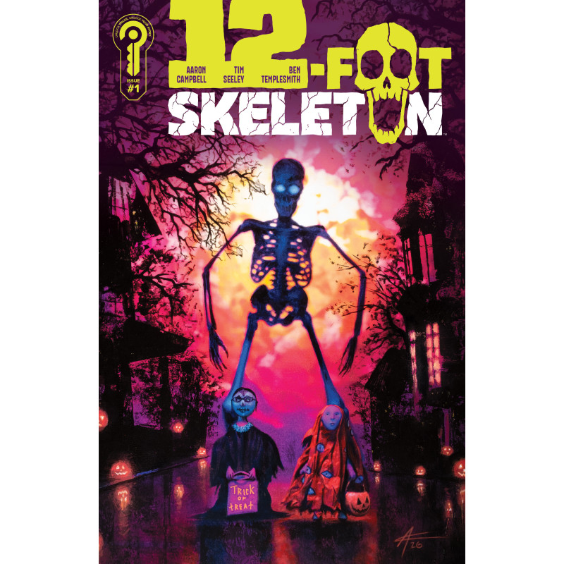12-FOOT SKELETON 1 COVER B AARON CAMPBELL