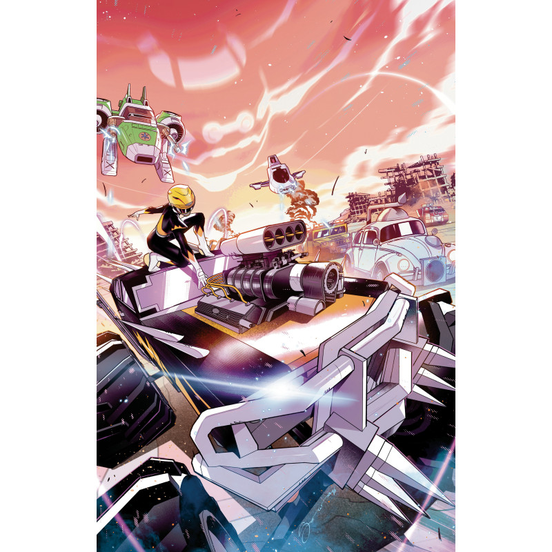 POWER RANGERS UNLIMITED 4 D FOIL VARIANT (FULL ART, FOIL, SORRESSA)