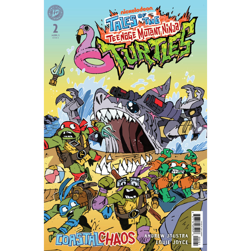 TALES OF THE TEENAGE MUTANT NINJA TURTLES: COASTAL CHAOS 2 VARIANT B (LANKRY)
