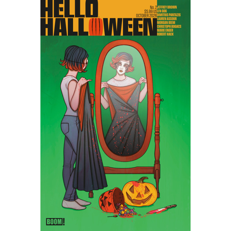 HELLO HALLOWEEN 2 B VARIANT (DRESSED, FRISON)