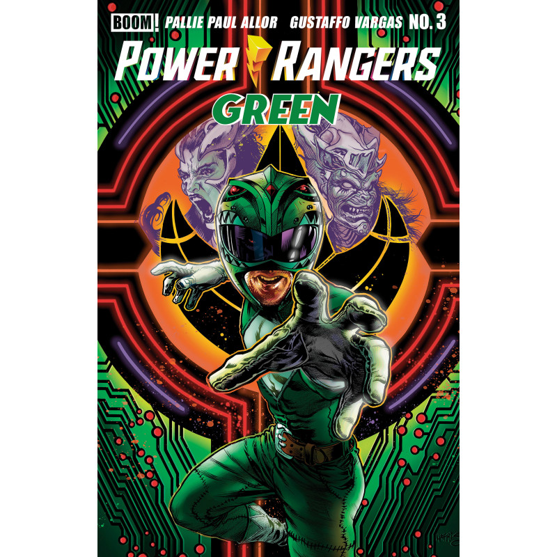 POWER RANGERS GREEN 3 A MAIN (DRESSED, HARRIS)