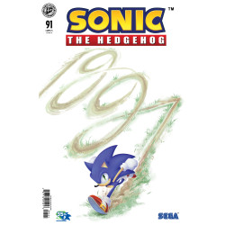 SONIC THE HEDGEHOG 91 VARIANT B (HAINES)