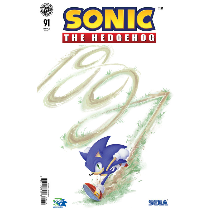 SONIC THE HEDGEHOG 91 VARIANT B (HAINES)