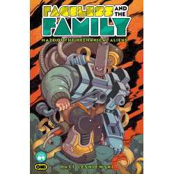 FACELESS AND THE FAMILY MAZE OF THE MECHANICAL ALIENS 4 CVR B BILLY FOWLER VAR