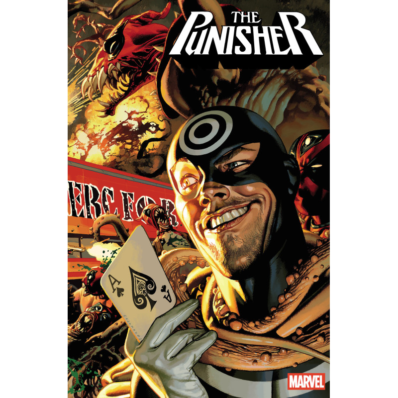 PUNISHER 9 JOSEMARIA CASANOVAS 4-PART CONNECTING VARIANT BG