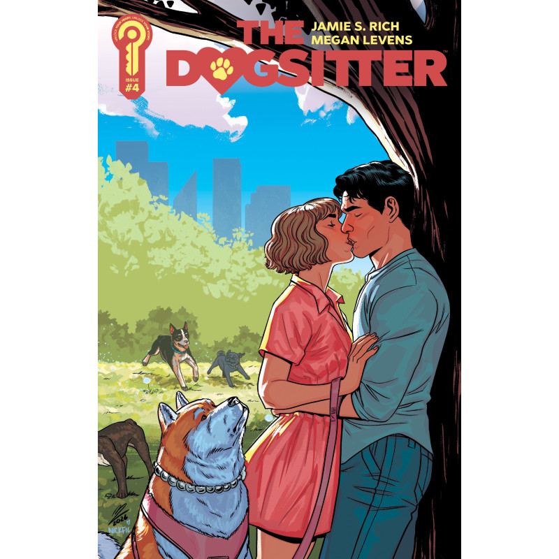 THE DOGSITTER 4 COVER A MEGAN LEVENS