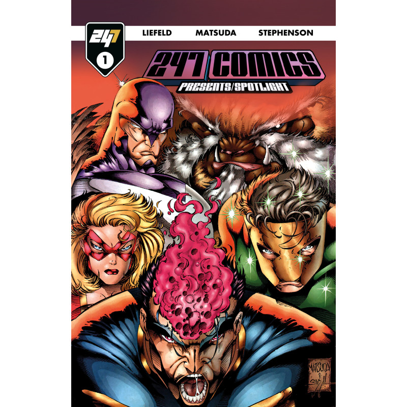 247 COMICS PRESENTS / SPOTLIGHT 1 COVER E - NEWMEN