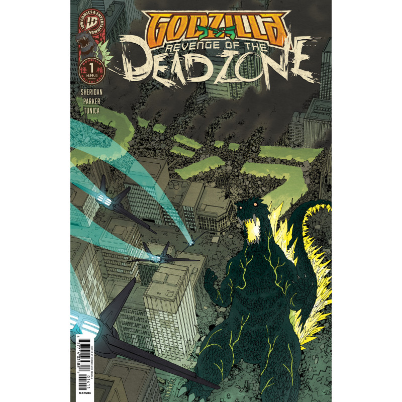 GODZILLA: REVENGE OF THE DEADZONE KAI-SEI ERA 1 VARIANT D (MORAZZO IDW GOES DARK VARIANT)