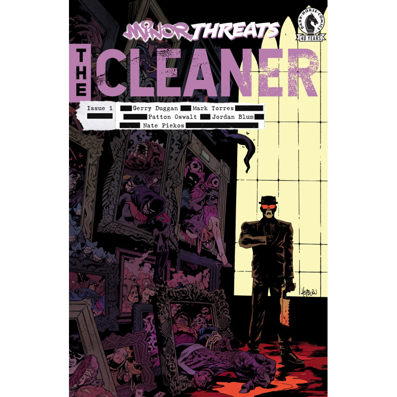 MINOR THREATS: THE CLEANER 1 (CVR A) (SCOTT HEPBURN)