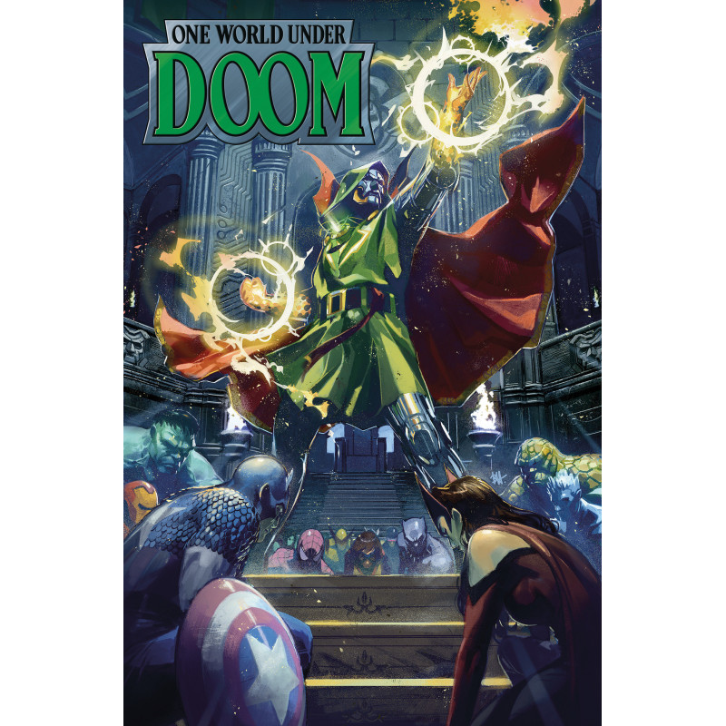 ONE WORLD UNDER DOOM OMNIBUS BEN HARVEY COVER