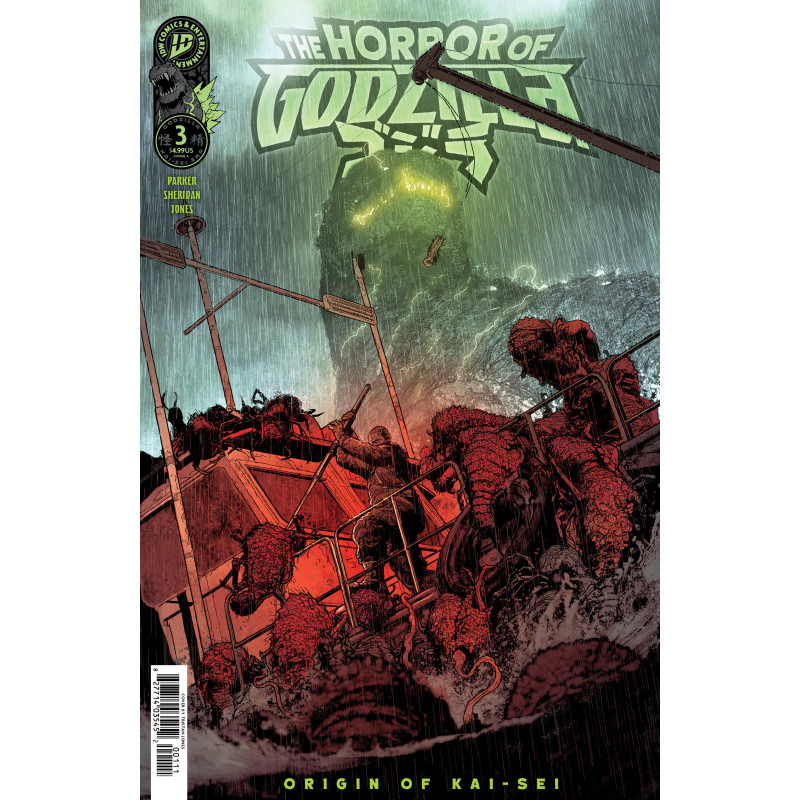 THE HORROR OF GODZILLA KAI-SEI ERA 3 COVER A (JONES)