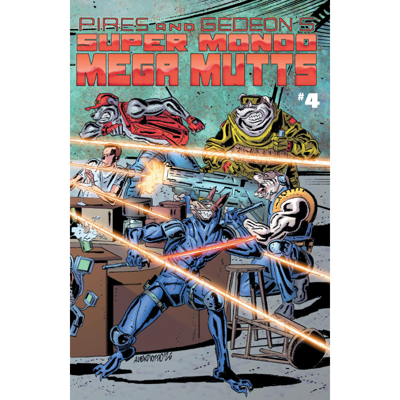 SUPER MONDO MEGA MUTTS 4 CVR B ALEX DIOTTO VAR