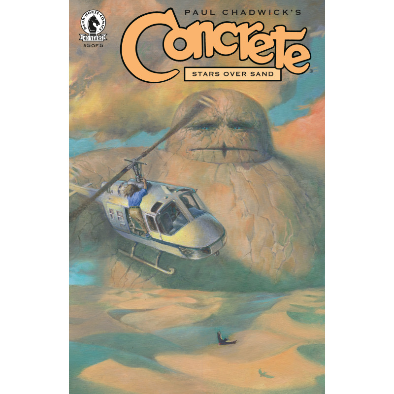 CONCRETE: STARS OVER SAND 5 (CVR A) (PAUL CHADWICK)