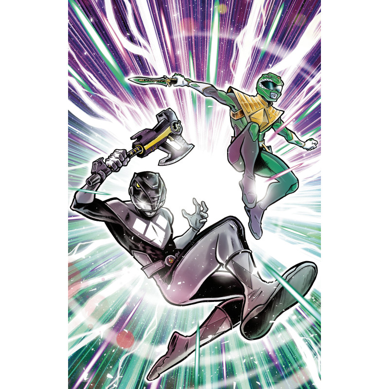 MIGHTY MORPHIN POWER RANGERS (2026) 5 E FOIL VARIANT (FULL ART, FOIL, DI GIANFELICE)