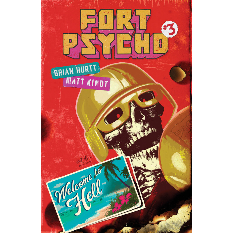 FORT PSYCHO 3 CVR C RAUL ALLEN VAR