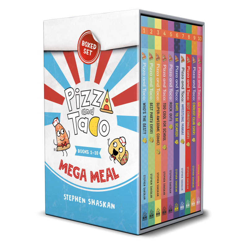 PIZZA AND TACO MEGA MEAL BOXED SET (BOOKS 1-10)