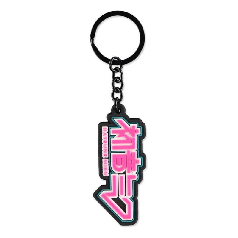 HATSUNE MIKU PORTE-CLES CAOUTCHOUC LOGO