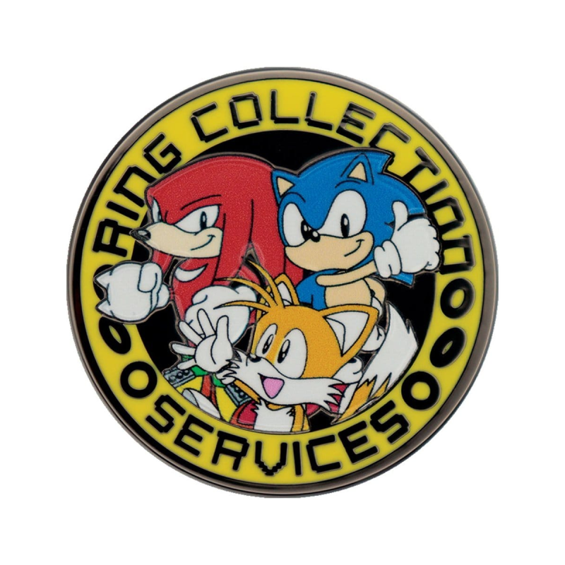 SONIC TAILS ET NUCKLES PINS EDITION LIMITEE