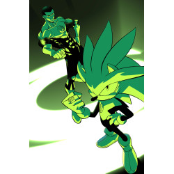 DC X SONIC THE HEDGEHOG METAL LEGION 4 (OF 5) CVR C DANIELE DI NICUOLO CARD STOCK VAR