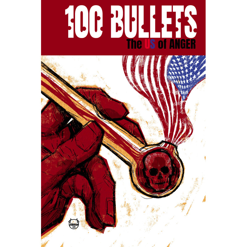 100 BULLETS THE US OF ANGER 2 (OF 8) CVR A DAVE JOHNSON (MR)