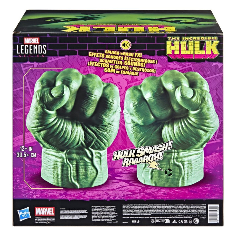 HULK SMASH POINGS DE COSPLAY PREMIUM MARVEL