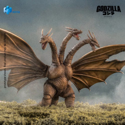 KING GHIDORAH DE GODZILLA VS KING GHIDORAH VERSION BATTLE DAMAGE FIGURINE EXQUISITE BASIC 33 CM