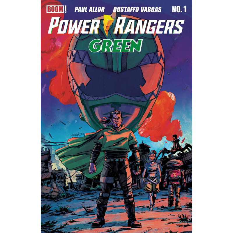 POWER RANGERS GREEN 1 B VARIANT (DRESSED, VARGAS)