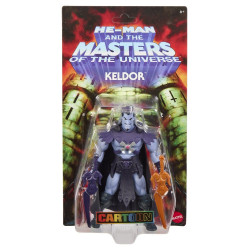 KELDOR CARTOON COLLECTION MASTERS OF THE UNIVERS ORIGINS MOTU FIGURINE 14 CM