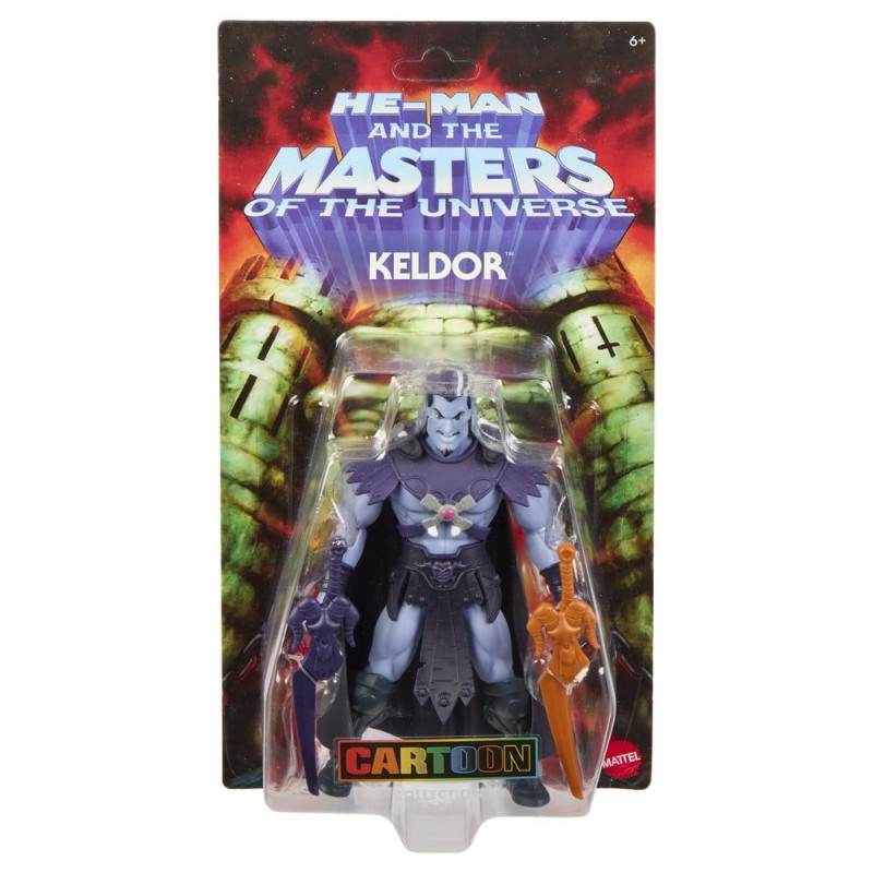 KELDOR CARTOON COLLECTION MASTERS OF THE UNIVERS ORIGINS MOTU FIGURINE 14 CM