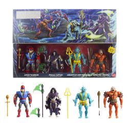BATTLE FOR SUBTERNIA MOTU ORIGINS 4 FIGURINES 14 CM