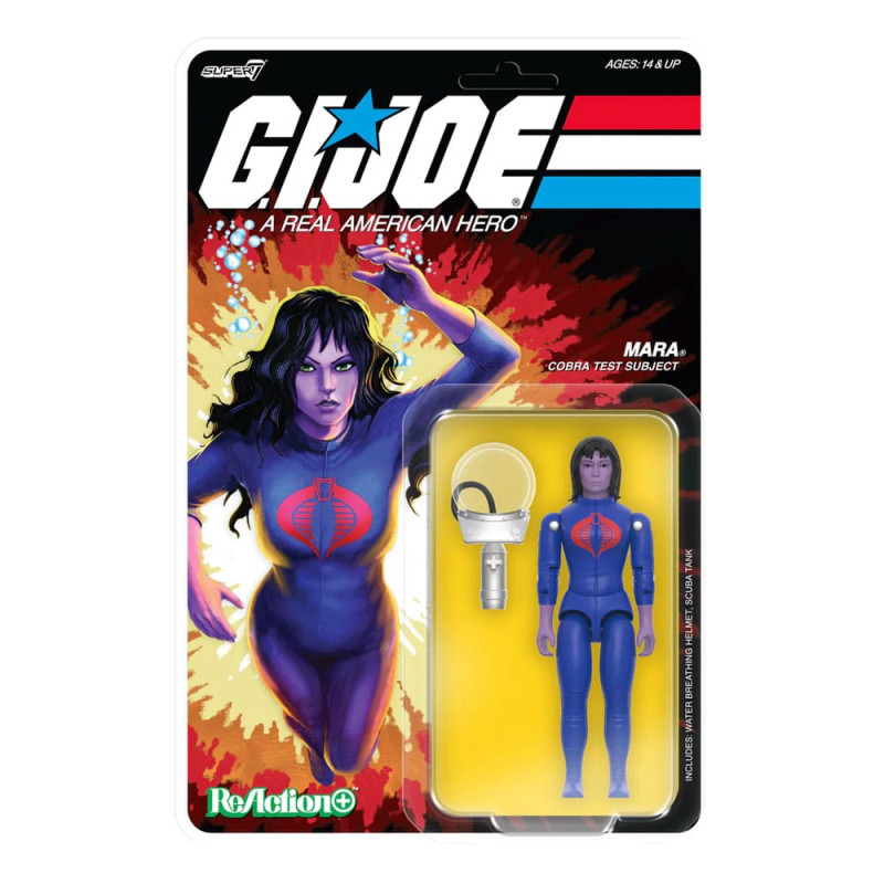 MARA MOVIE GI JOE WAVE 6 REACTION FIGURINE 10 CM