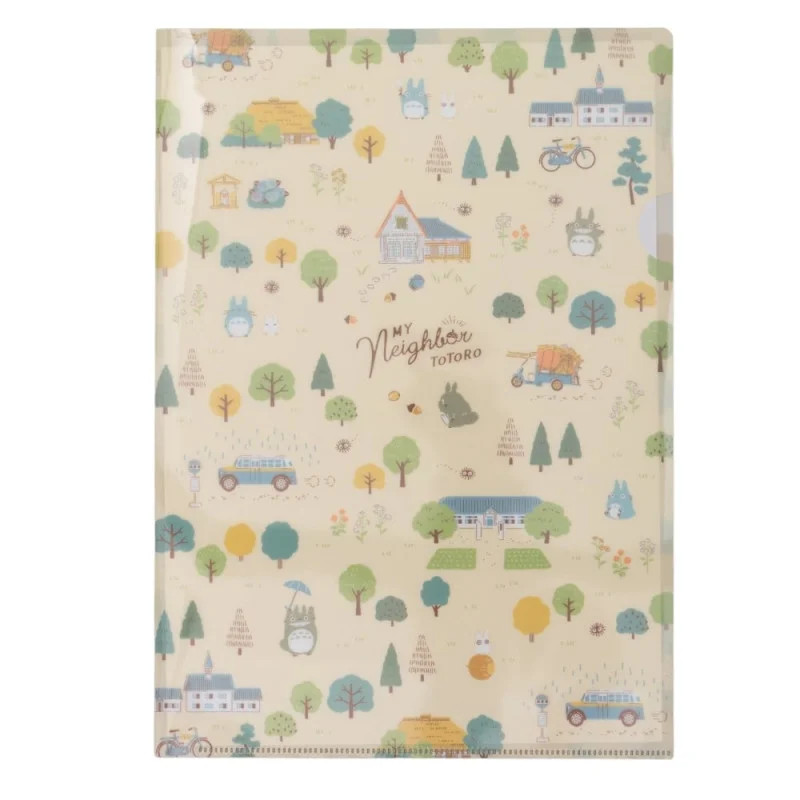 CHEMISE A4 TOTORO FORET COULEUR FONCEE MON VOISIN TOTORO