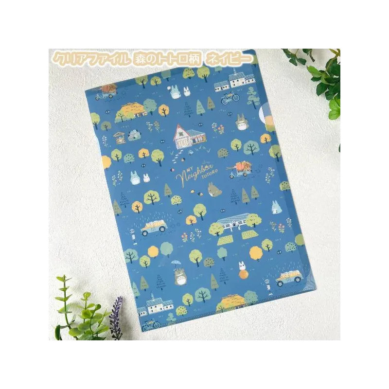 CHEMISE ART DECO A4 TOTORO FORET COULEUR CLAIRE MON VOISIN TOTORO