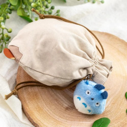 POCHON A LACET AVEC TOTORO BLEU MON VOISIN TOTORO