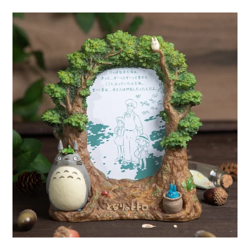 DIORAMA CADRE PHOTO FORET MON VOISIN TOTORO